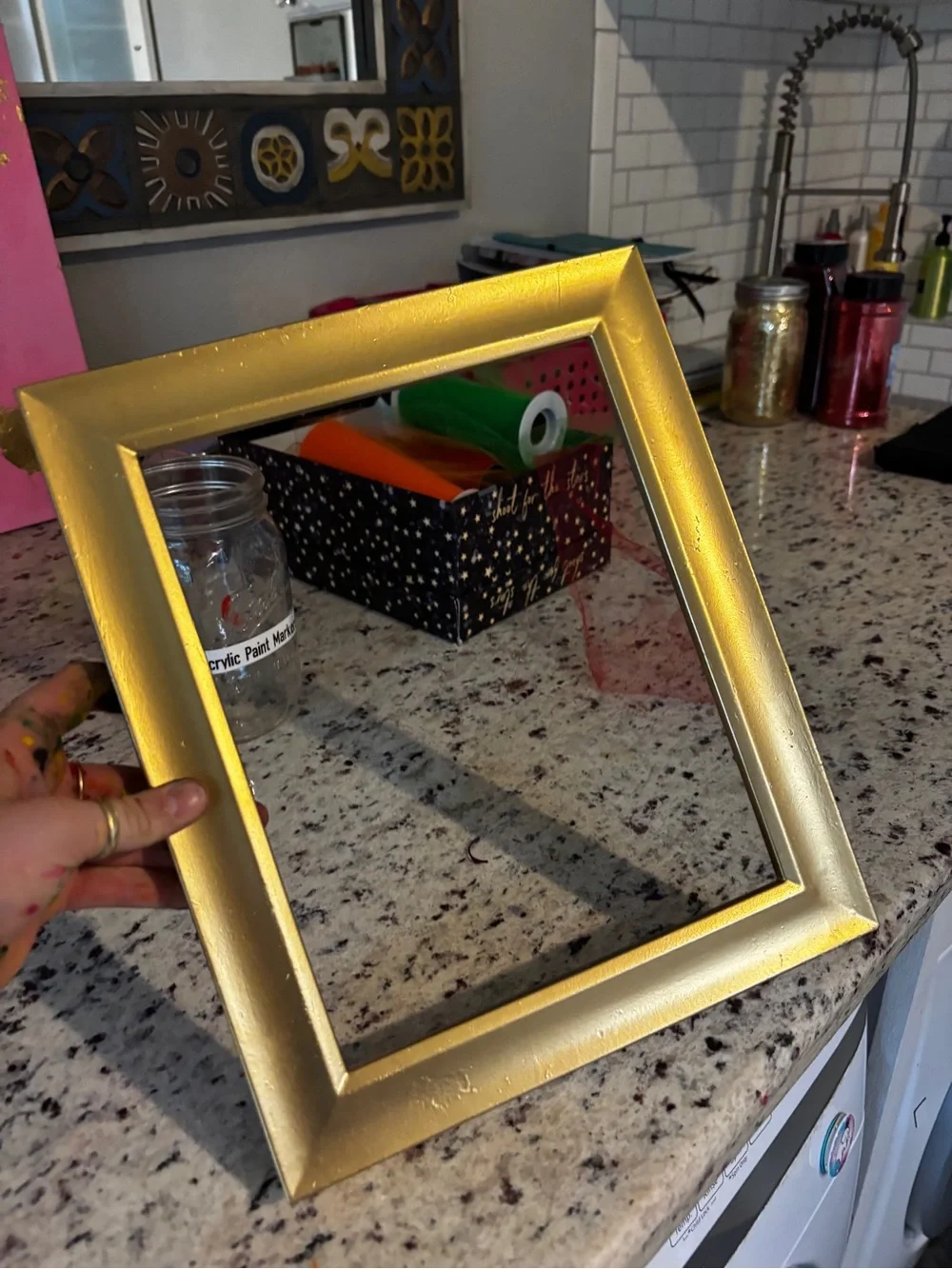 Gold Decorative Picture Frame - Brand Unspecified